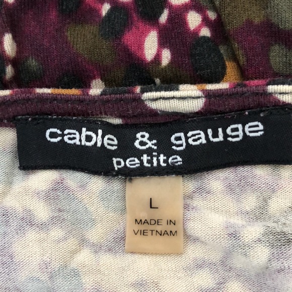 Cable & Gauge Multi Colored Sleeveless Top - Picture 5 of 7